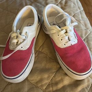 VANS suede color block sneakers Women’s 7.5/Men’s 6.0